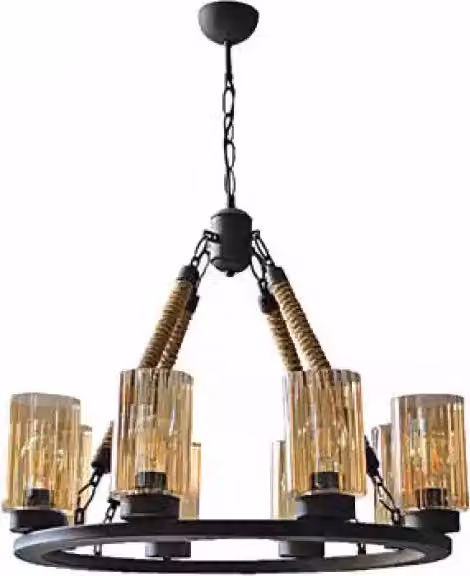 Deckenlampe Moderne Hängelampe Lüster Lampe Leuchte Schwarz