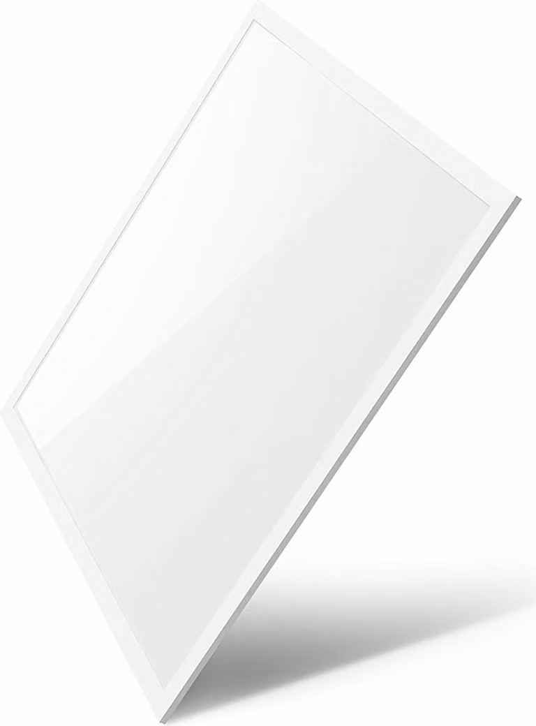 Pannello LED da incasso da 35 W per soffitti Slim Pannelli per soffitti a griglia Pannelli da incasso in alluminio Angolari 62 x 62 x 1 cm | Bianco freddo | 3900 lumen