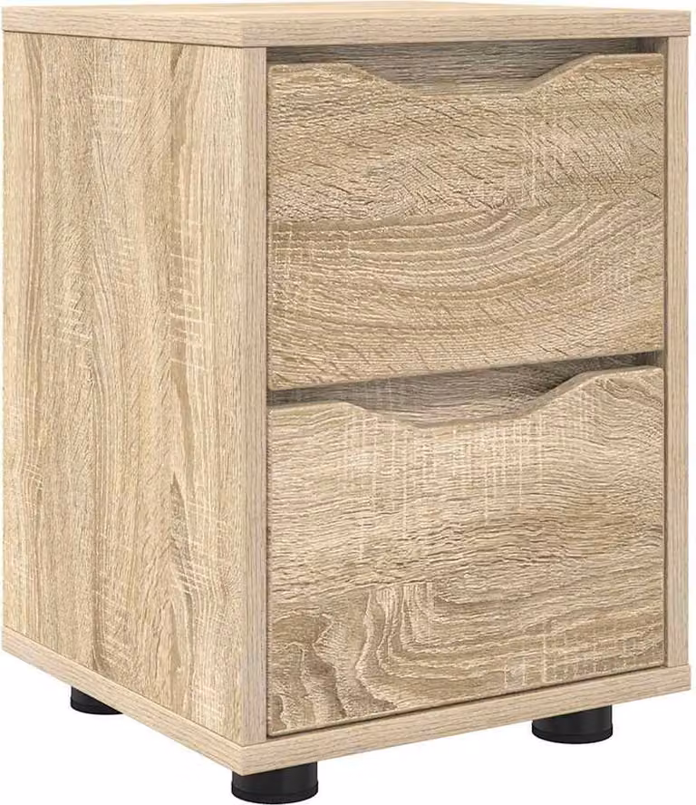 Comodino Rovere Sonoma 30,5 x 30 x 43 cm Legno multistrato