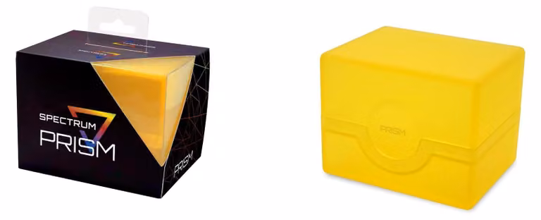 BCW Prism Deck Case - Giallo Xanthic
