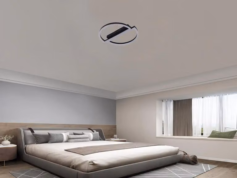 Lampada a soffitto a LED con telecomando, 55W - J3357/B