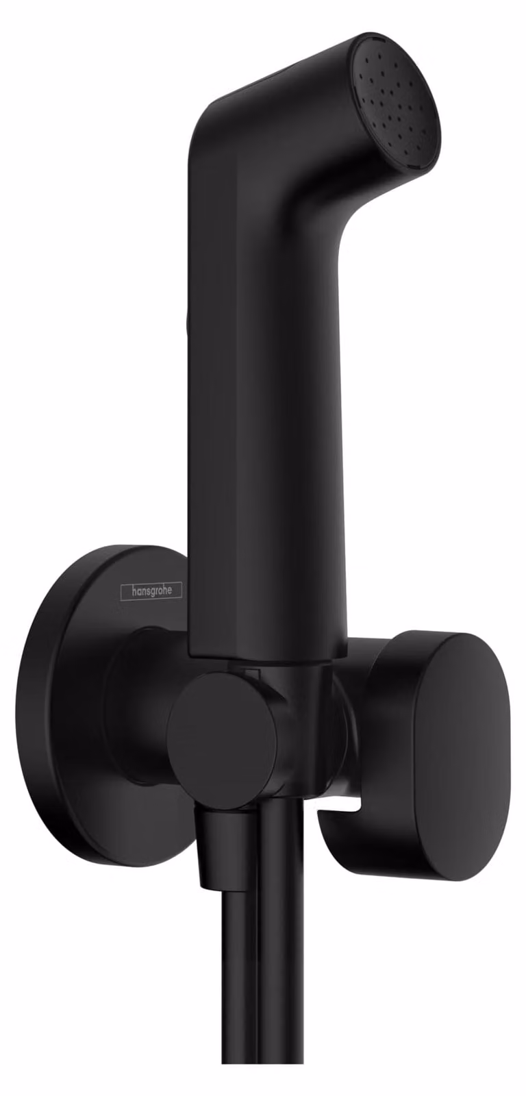 Doccia igienica EcoSmart, colore nero opaco, 1 getto, con accessori inclusi