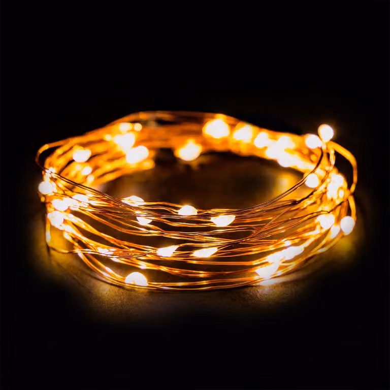 Emos ZY1910T, 40 lampade, LED, bianco caldo, 10000 h, esterno, rame