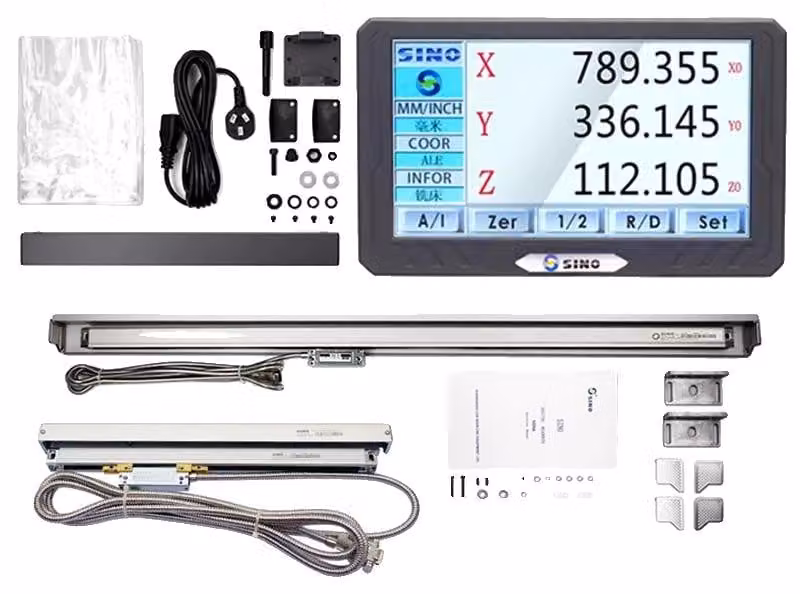 Display digitale, touchscreen, alta precisione, DRO-KA300-KA500