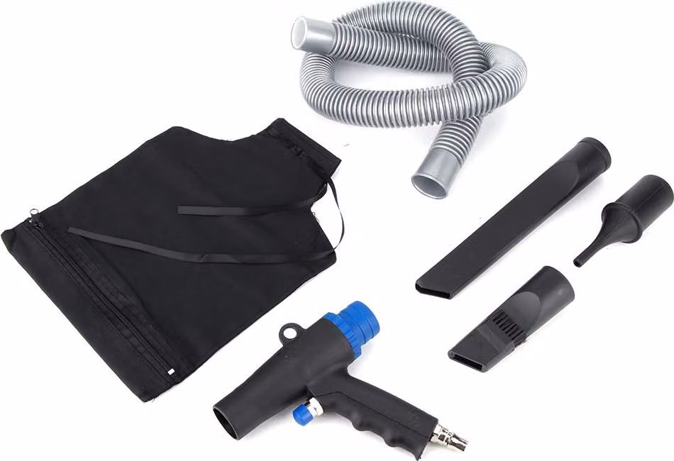 kit di aspirazione 2 in 1 con soffiatore pneumatico da 6KPa