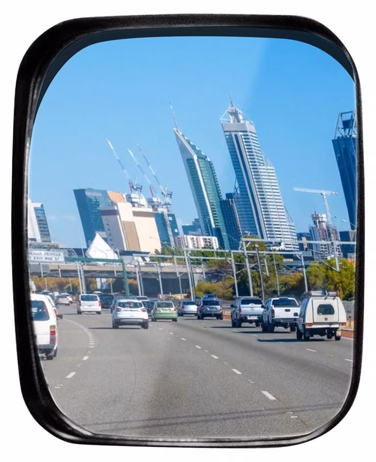 Specchio di traffico portatile con ampio angolo di visuale