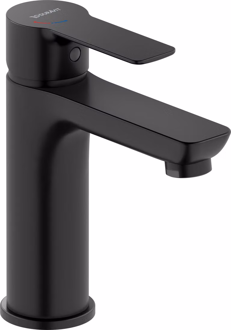 Duravit D-Code Mitigeur monocommandé pour lavabo M FreshStart et Minusflow, sans garniture de vidage, DC1023002046, DC1023002046