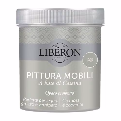Libéron Pittura Mobili a base di Caseina Verde Malva 0,5L