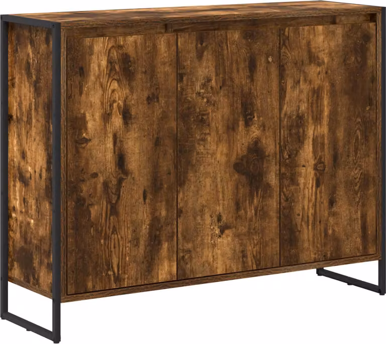 Mobile laterale Quercia Fumosa 96,5 x 30 x 75 cm