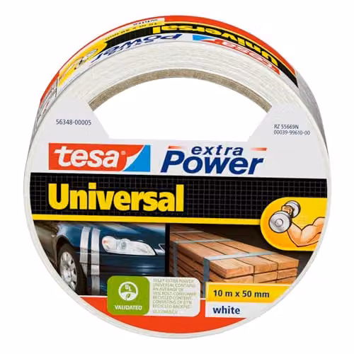 Nastro Universale Extra Power Bianco 10