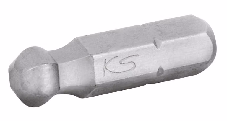 KS TOOLS 1/4" bit esagonale 25 mm testa sferica 1,5 mm - 911.7835