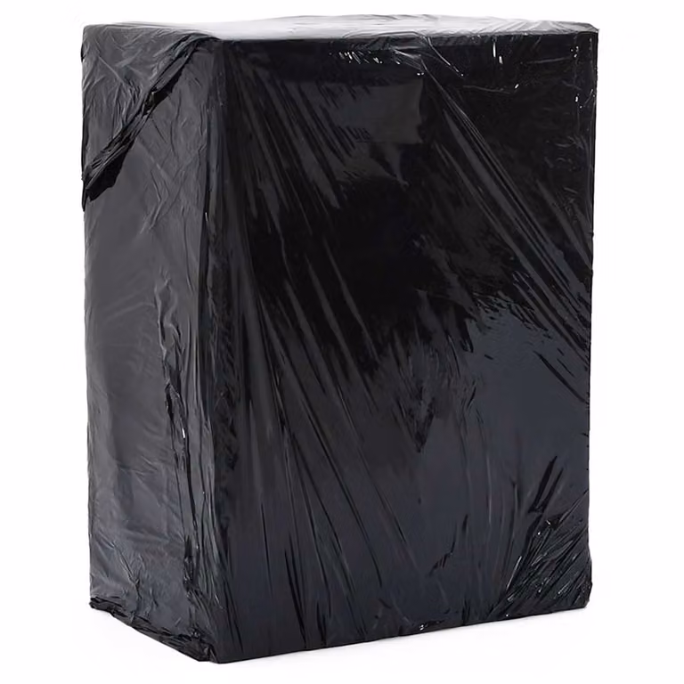 Set di 2 rotoli di film estensibile vidaXL in plastica nera, spessore 20 μm, L: 50 cm x Lunghezza: 150 m