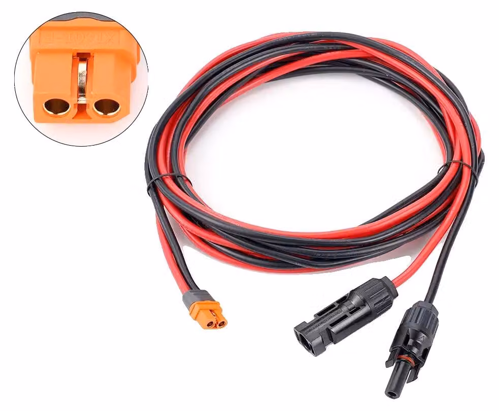 Collegamento batteria, cavo in silicone 12 AWG, lunghezza 300 cm, 3M