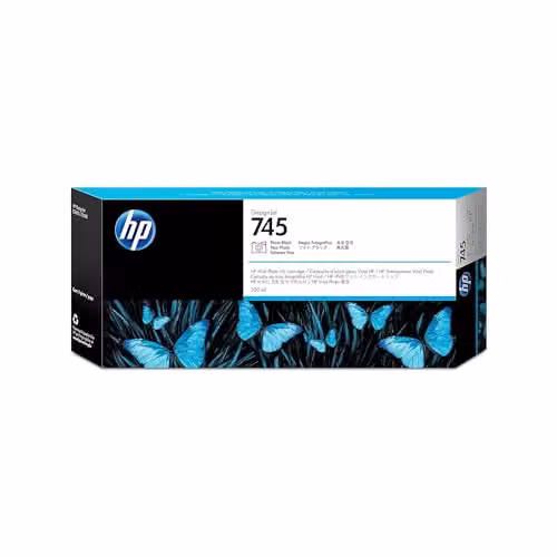 HP 745 Nero Fotografico, Cartuccia Inchiostro Originale