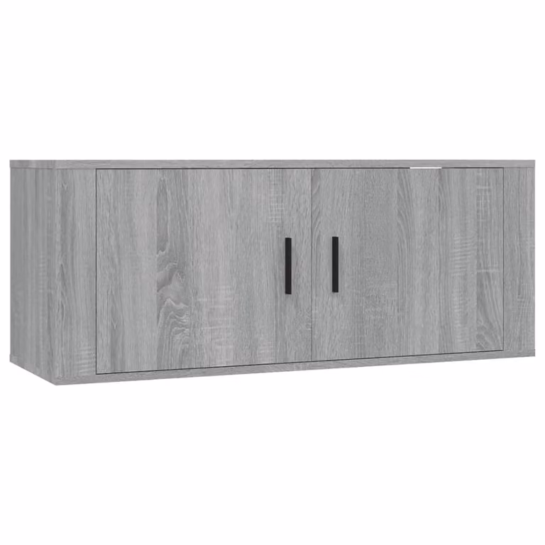 Mobile Porta TV a Parete grigio sonoma 100x34,5x40 cm