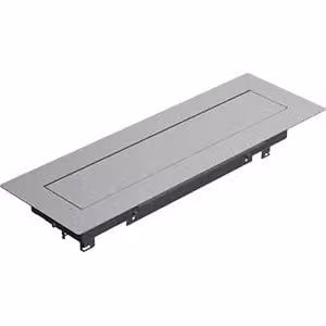 BACHMANN TOP FRAME da tavolo Sym 8gang RAL9006 alloggiamento nero