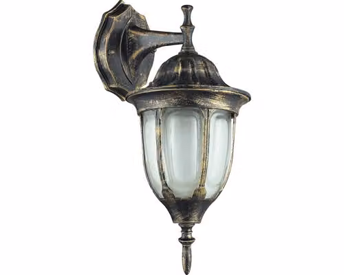 Lampada da parete per esterni PORTO IP33 E27 1x60W marrone arrugginito