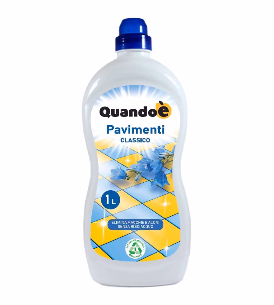 Detersivo Pavimenti classico Quandoè 1Lt