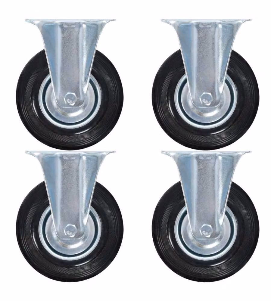 Rotelle Fisse 8 pz 125 mm