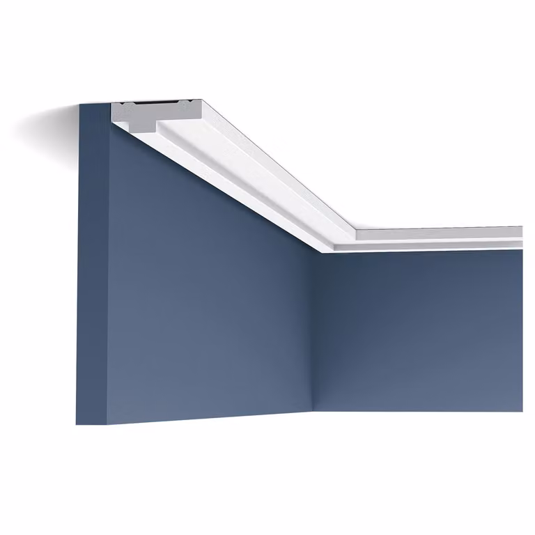 Orac Decor Cx160 Axxent Modanatura decorativa universale Modanatura per profili Modanatura per stucchi decorativi Profilo per pareti Modanatura per soffitto-pavimento | 2 metri