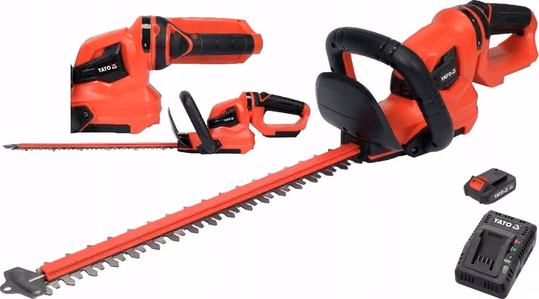 Tagliasiepi a batteria 18V 45 cm (1x batteria+caricatore)