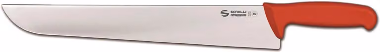 Coltello francese cm 36 rosso linea Supra di Sanelli Ambrogio