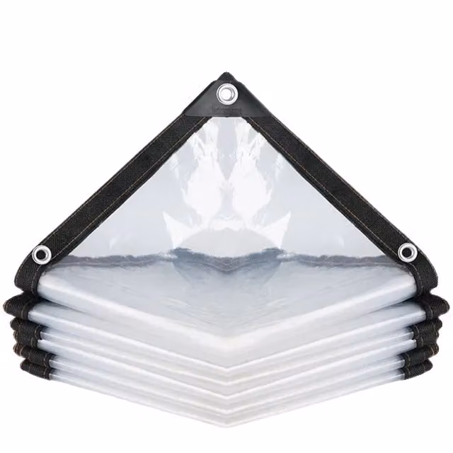 Teloni in film PE, impermeabili, resistenti alle intemperie, teloni in film da 0,12 mm, 3m X 5m