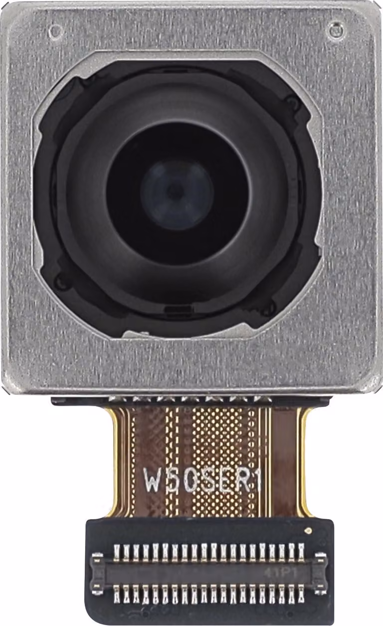 Clappio, fotocamera principale compatibile Galaxy A55 sensore posteriore 50 MP, nero