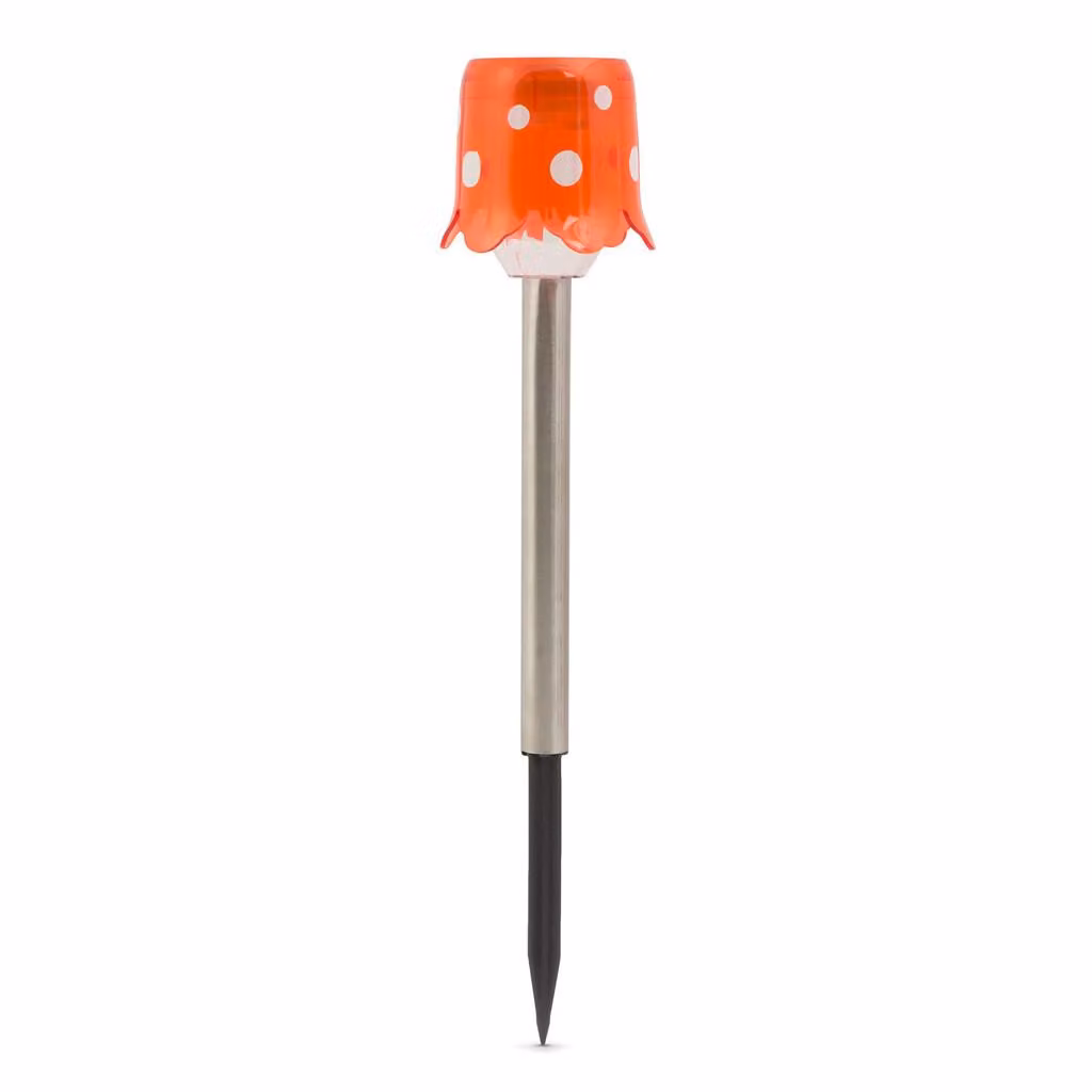Lampada solare a LED a forma di fungo