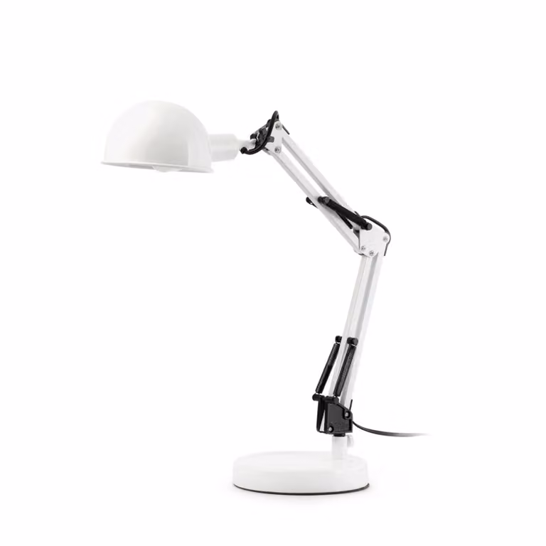 Lampada da tavolo per ufficio BAOBAB E14 Bianco