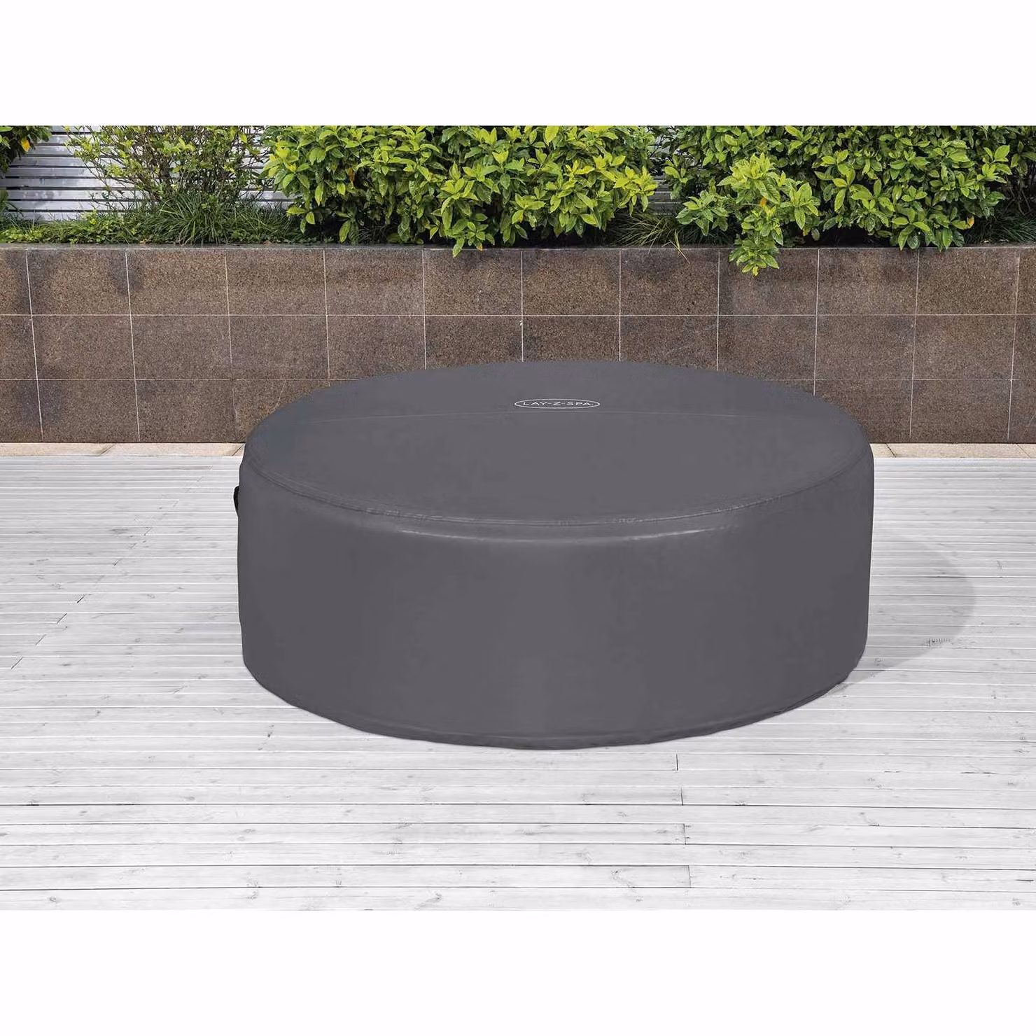 Copertura termica Bestway in PVC e POM grigia per piscina rotonda