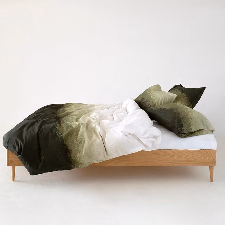 Copripiumino Nightfall verde oliva 200 x 220 cm 100% cotone Europe