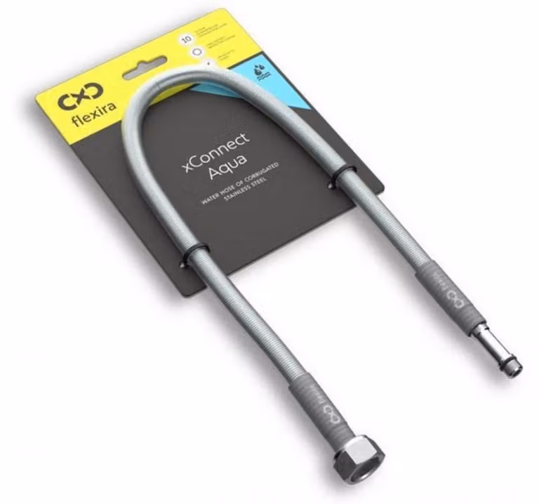 Tubo flessibile per acqua FLEXIRA xConnect Aqua Plus G3/8-M10*1 D - 60 cm