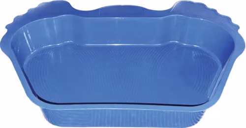 Vaschetta in plastica CF per il risciacquo dei piedi