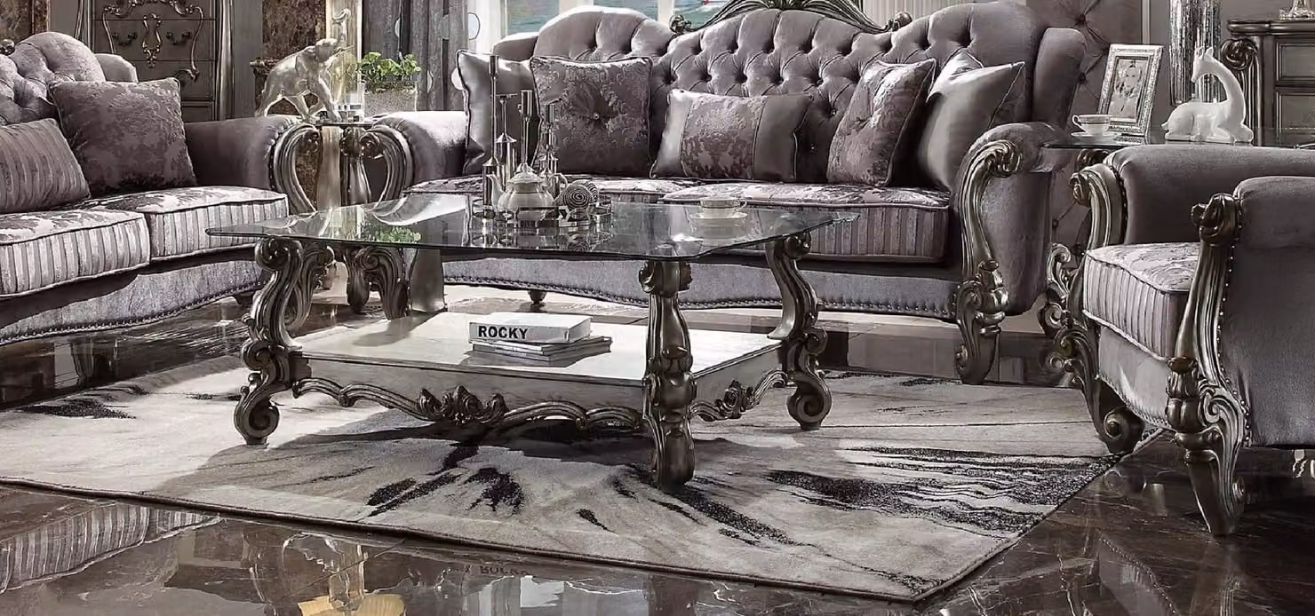 Design Couchtisch Glastisch Tisch Edle Luxus Couchtische Designer Tische 150cm