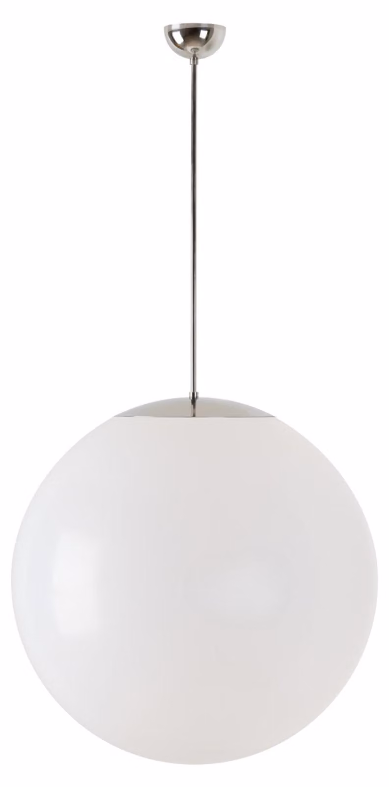 OSMONT ISI60032 ISIS P5 PM Lampada a sospensione in plastica, acciaio inossidabile/bianco, grado di protezione IP40, 3000 K, LED da 48 W