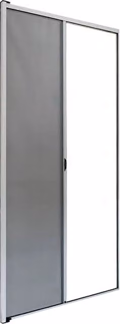 Zanzariera a rullo laterale frizionata per porta IPERBRIKO, colore marrone, L: 160 cm x H: 250 cm