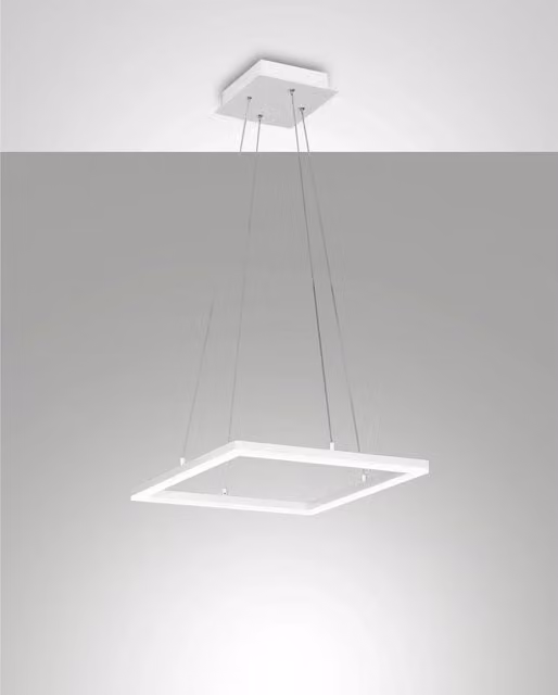 Lampada A Sospensione Fabas Bard Led 39W 3000K Bianco Moderno