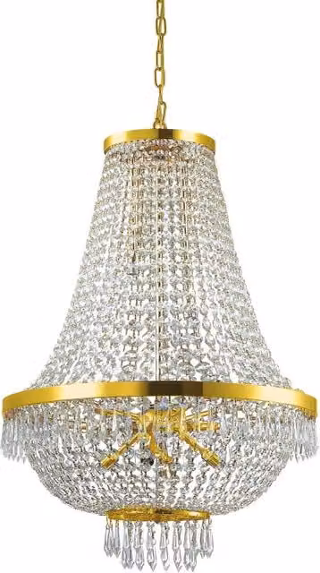Lampada A Sospensione Caesar Sp12 Ideal-Lux Oro/Ottone