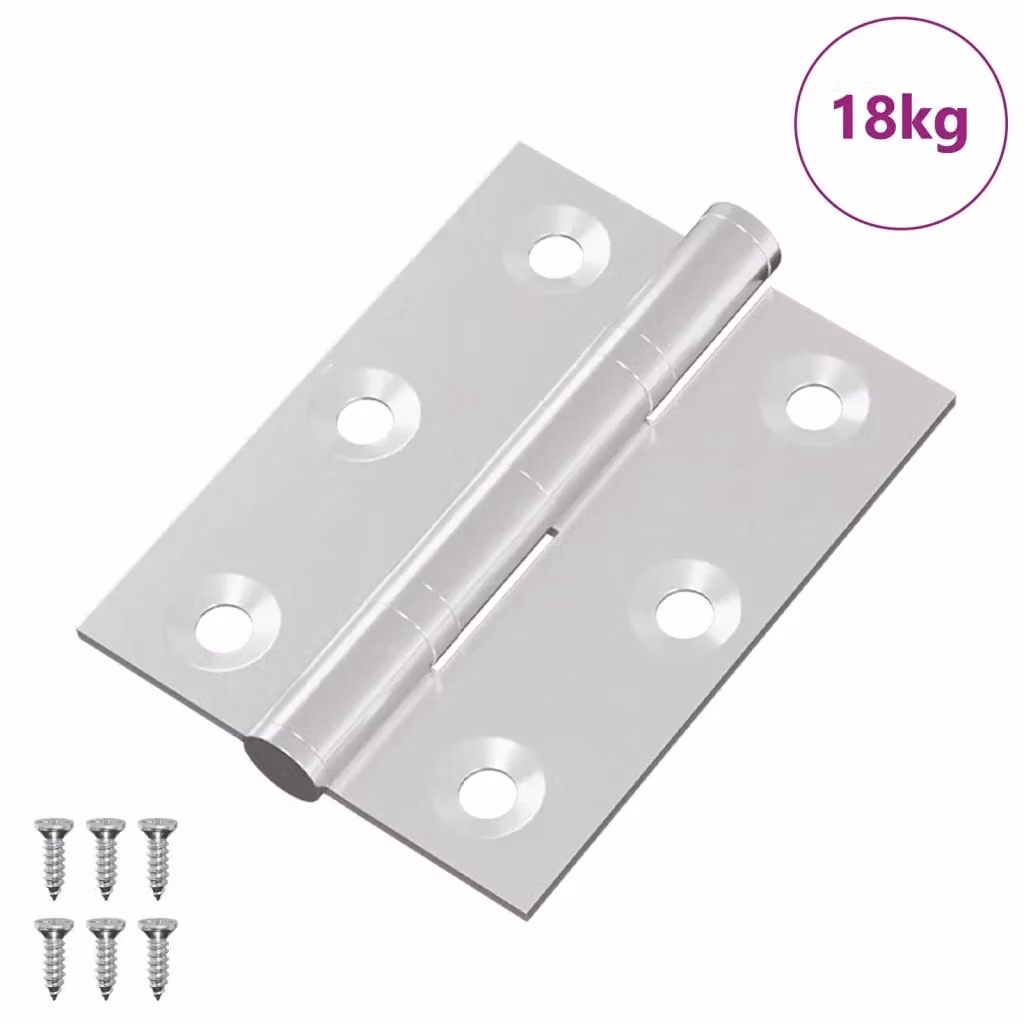 Set di 720 cerniere vidaXL in acciaio inossidabile colore argento – 2
