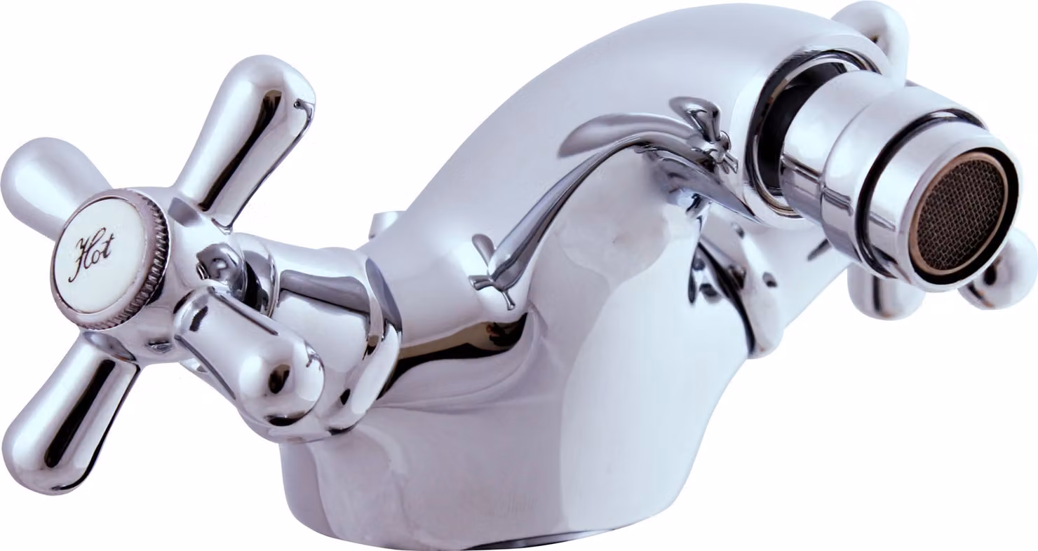 Slezák-RAV Miscelatore per bidet Slezák RAV Morava MK145 Colore: oro - beccuccio in metallo, Dimensione: 1/2''