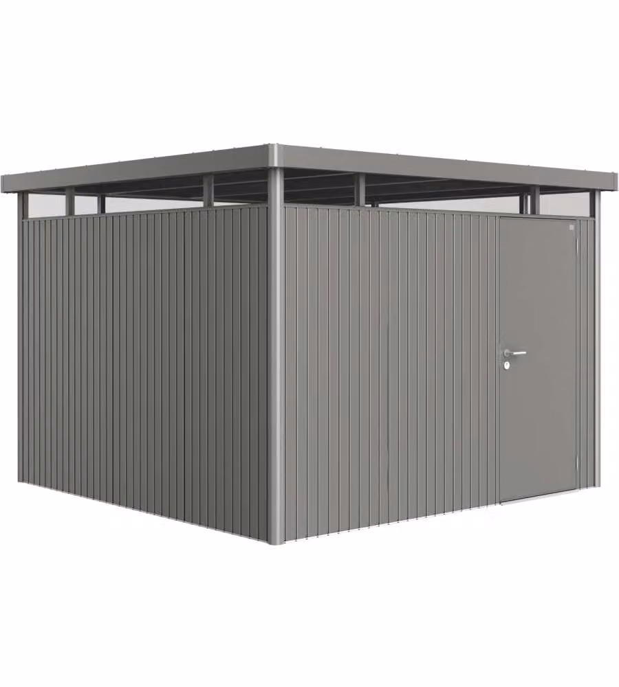 Biohort Casetta da Giardino in Metallo Quarzo 315x315x222 cm HighLine