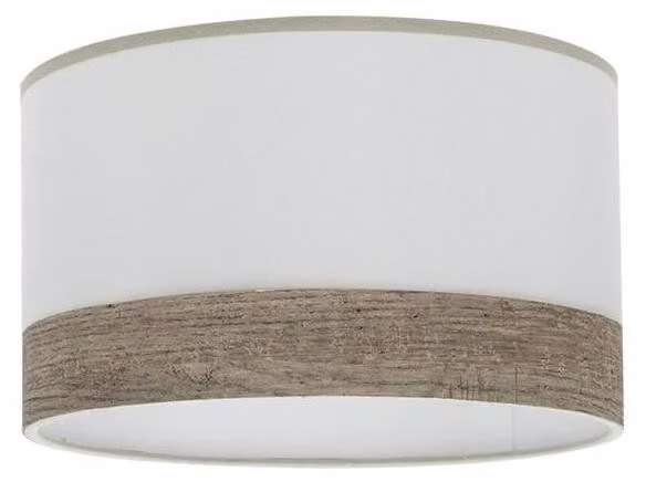 Lampada da terra E27, legno bianco-grigio, 40x40x20 cm, ideale per il soggiorno