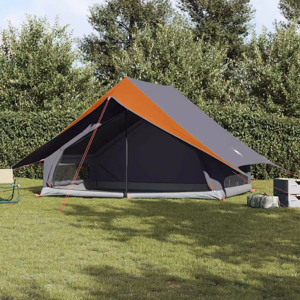 Tenda Familiare vidaXL Multicolore in Poliestere e Fibra di Vetro, L: 315 cm, P: 286 cm, H: 200 cm