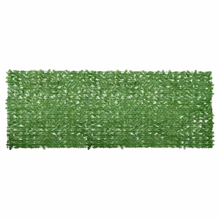 vidaXL Paravento da Balcone con Siepe Artificiale Verde L: 400 cm, H: 150 cm