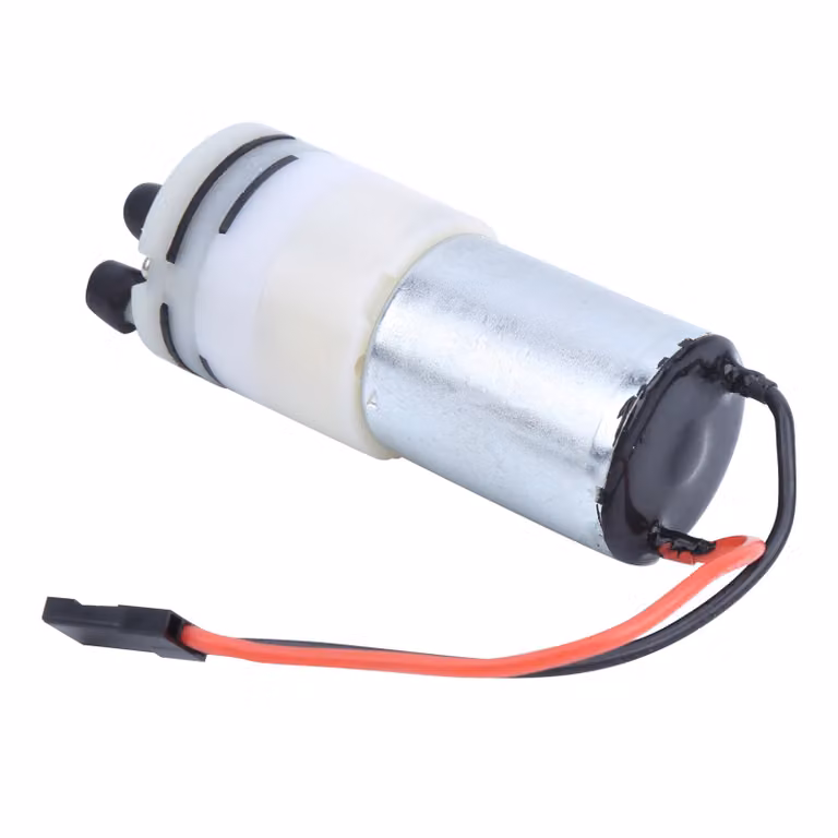 Pompa di raffreddamento ad acqua, 370 pompa dell'acqua, pompa dell'acqua 3-6V, pompa dell'acqua delle barche RC, mini pompa a basso rumore, pompa RC con motore