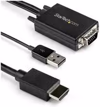 Cavo adattatore video da VGA a HDMI Startech.Com, colore nero, lunghezza 2 m