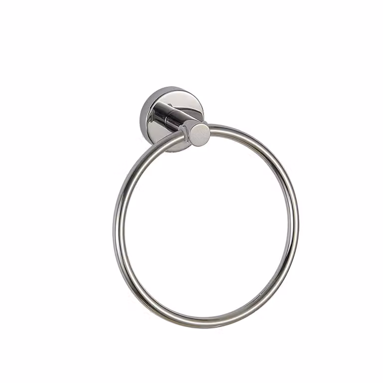 Portasalviette ad anello da muro in acciaio inox AISI 304 Gedy 5070 serie PROJECT Cromato