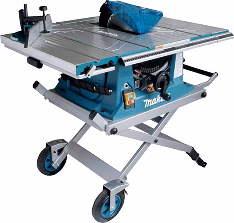 Sega da banco MAKITA MLT100NX1 con telaio base, 1 500 W, diametro lama: 260 mm, profondità di taglio a 90°: 93 mm