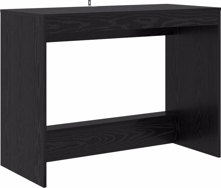 Scrivania Letto Rovere Nero Legno ingegnerizzato